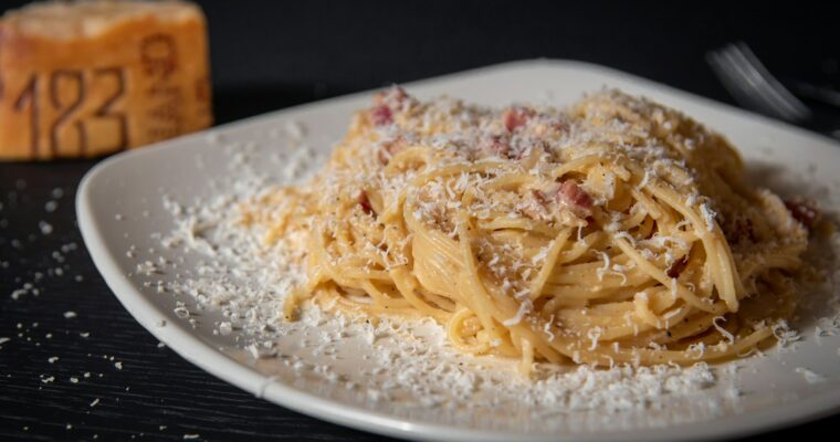 Esparguete à Carbonara