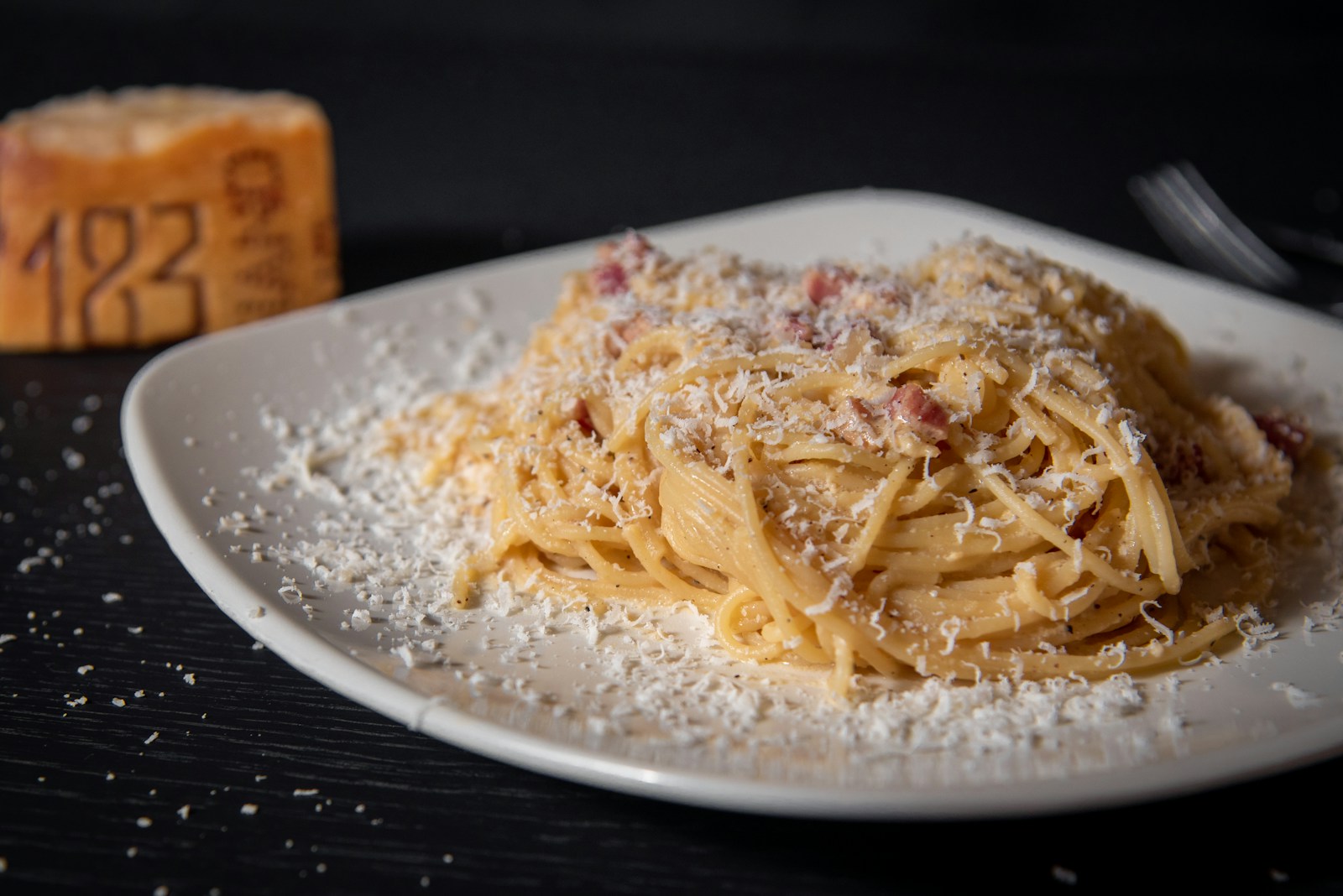 Esparguete à Carbonara