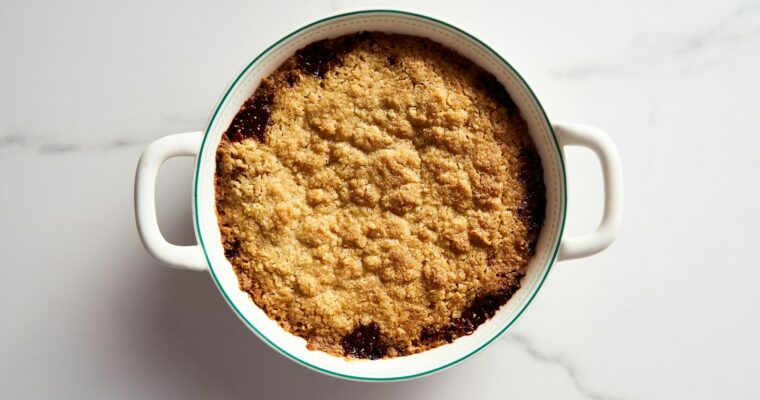 Crumble de Maçã