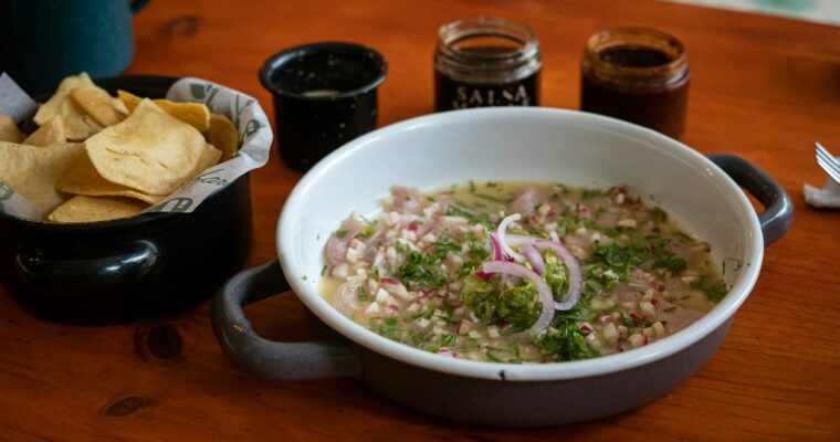 Ceviche de Peixe Branco