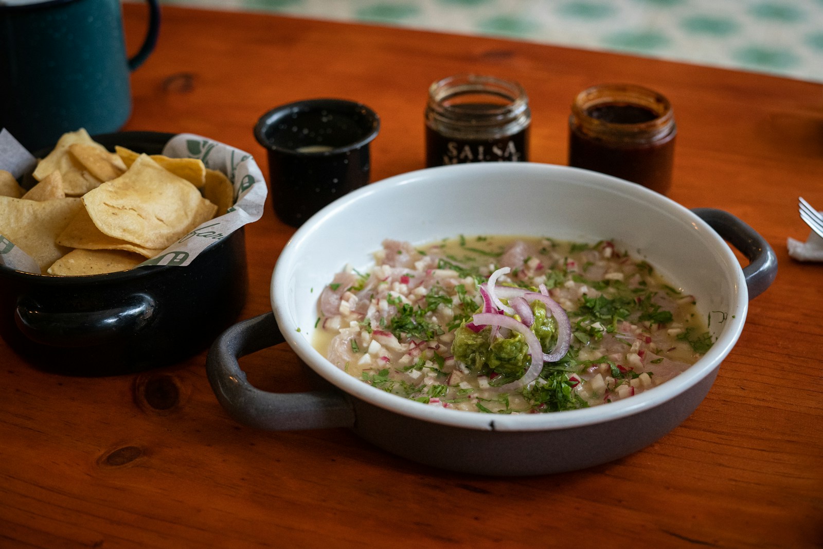 Ceviche de Peixe Branco