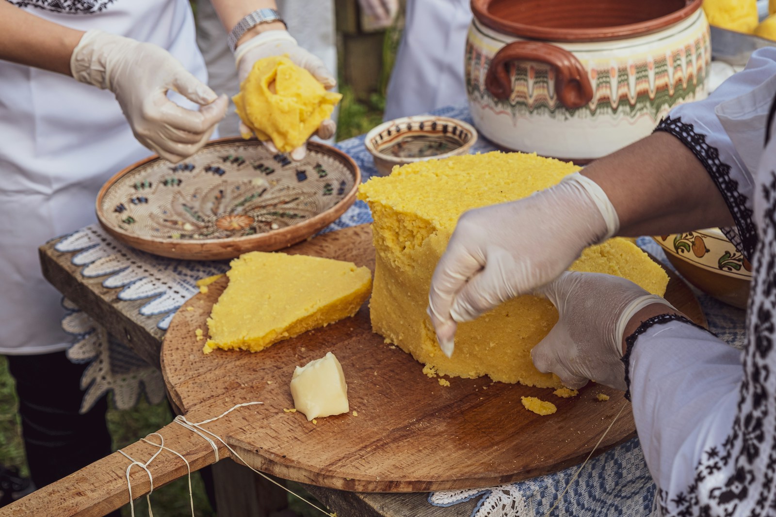 Polenta com Ragu de Carne