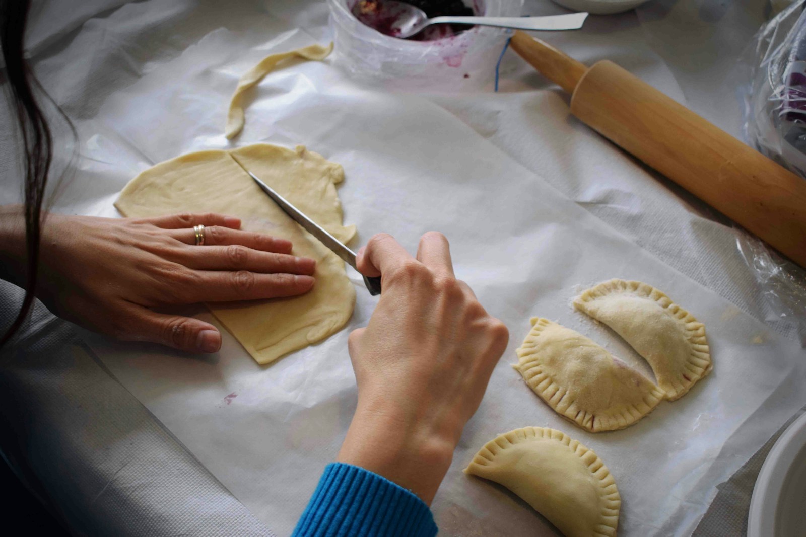 Ravioli de Ricota e Espinafre